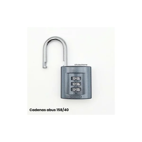 Cadenas à code 3 chiffres 158/40