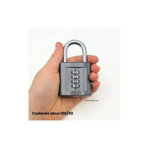 Cadenas à code 4 chiffres 158/50
