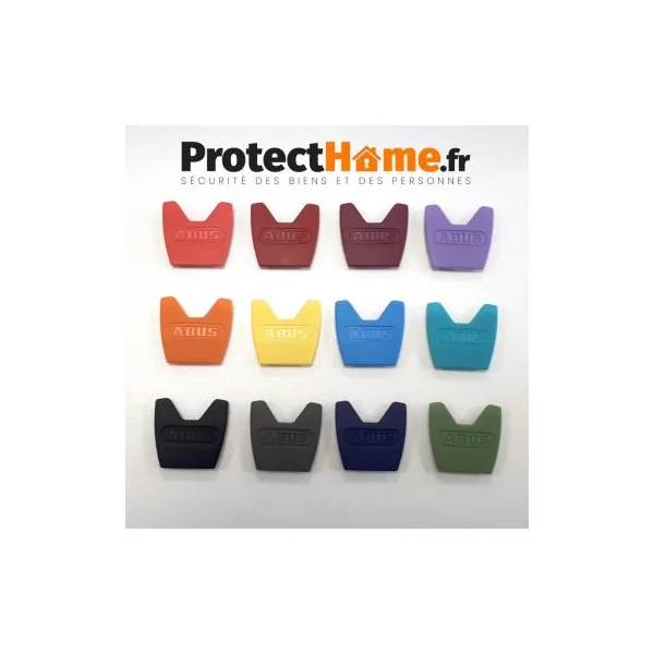 Capuchon clef Abus P12RPS et P6PS 12 couleurs
