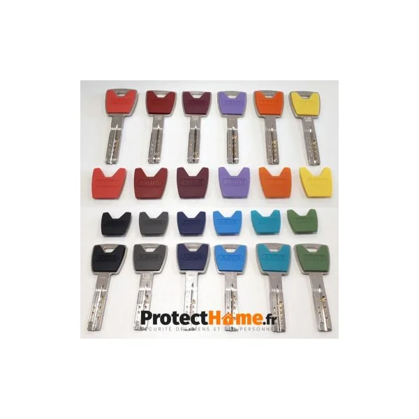 Capuchon clef Abus P12RPS et P6PS 12 couleurs