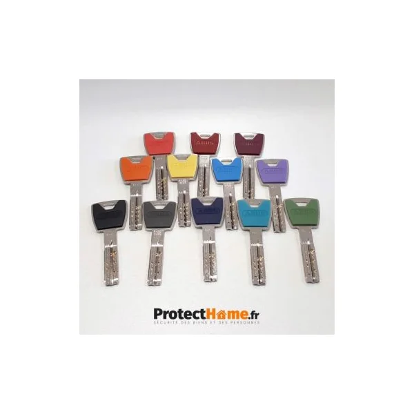 Capuchon clef Abus P12RPS et P6PS 12 couleurs