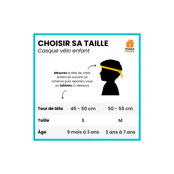 Casque de velo bébé en bas âge fusée