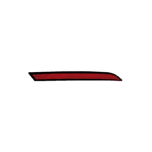 Catadioptre arrière droit pour VOLKSWAGEN PASSAT CC 2008-2011, Rouge foncé, Neuf