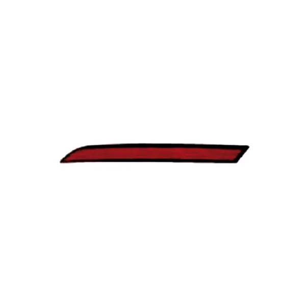 Catadioptre arrière gauche pour VOLKSWAGEN PASSAT CC 2008-2011, Rouge foncé, Neuf