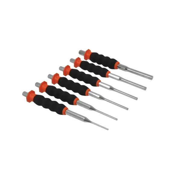 Chasse-goupilles Ø3 à Ø10 mm - Jeu de 6 pièces
