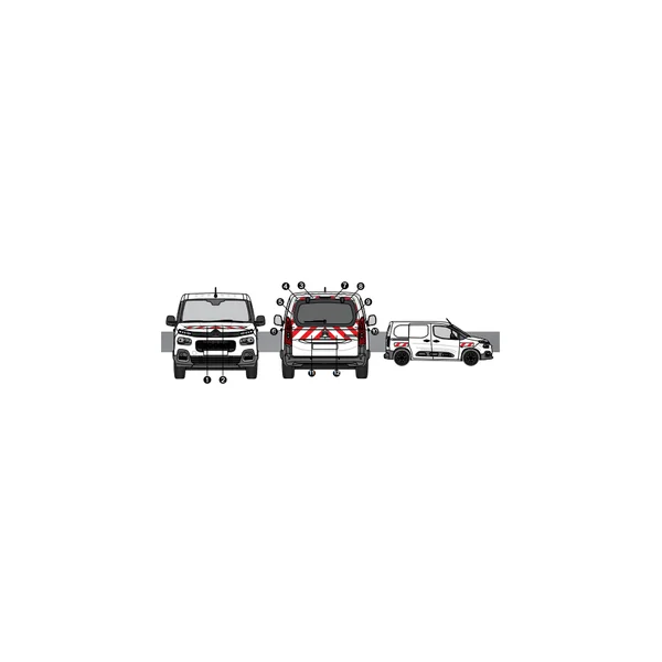 CITROEN BERLINGO KIT BALISAGE