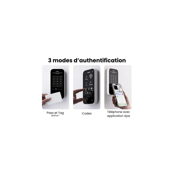 Clavier d'alarme Keypad TouchScreen Ajax