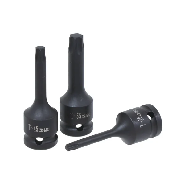 Coffret 9 Douilles à Chocs 1/2'' - Empreintes Torx® & Hexagonales