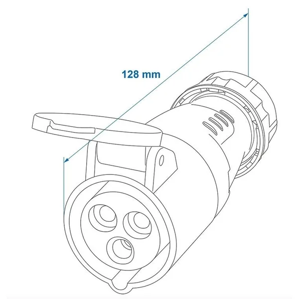Connecteur CEE 16A - femelle