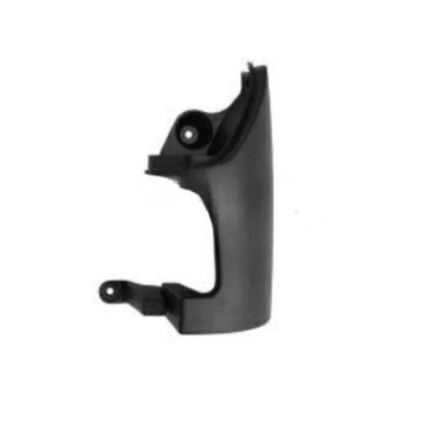Crosse pare chocs arrière droit pour RENAULT KANGOO II phase 2 2013-2020, noir, 2 portes de chargement, Neuf