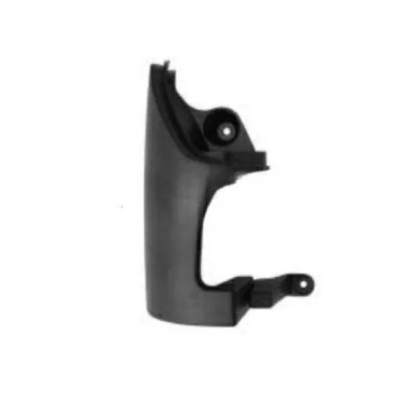 Crosse pare chocs arrière gauche pour RENAULT KANGOO II phase 2 2013-2020, noir, 2 portes de chargement, Neuf
