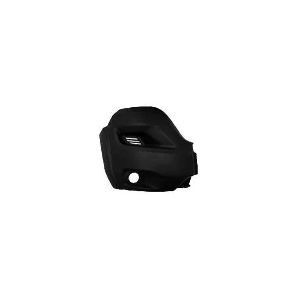 Crosse pare chocs avant droit pour FIAT DUCATO III Camping-car ph.2 depuis 2014, court noir trou AB