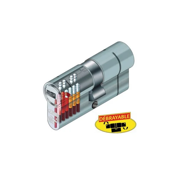 Cylindre serrure Abus D10PS haute protection