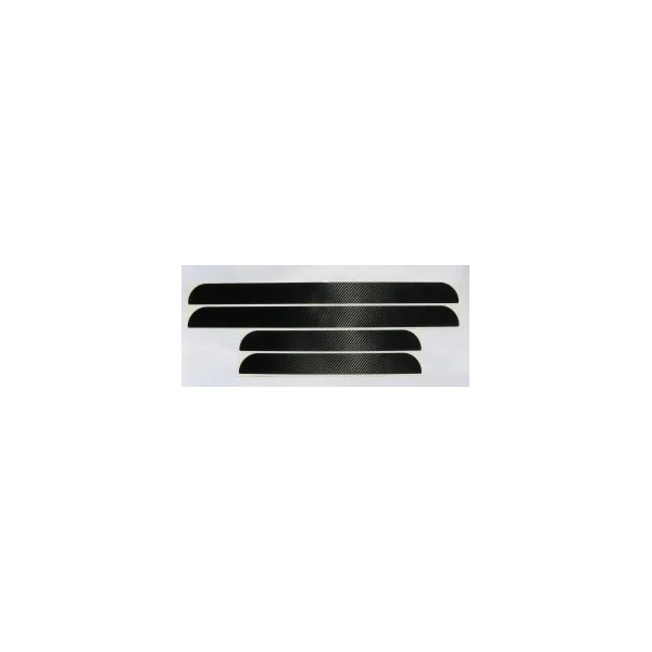 Dacia - Door sills stickers "Carbon" set