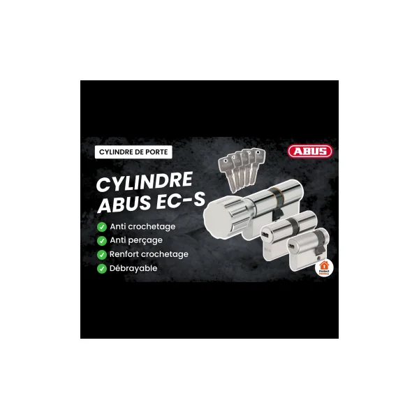 Demi cylindre Abus EC-S