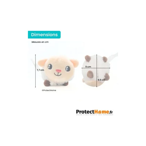 Doudou veilleuse mouton