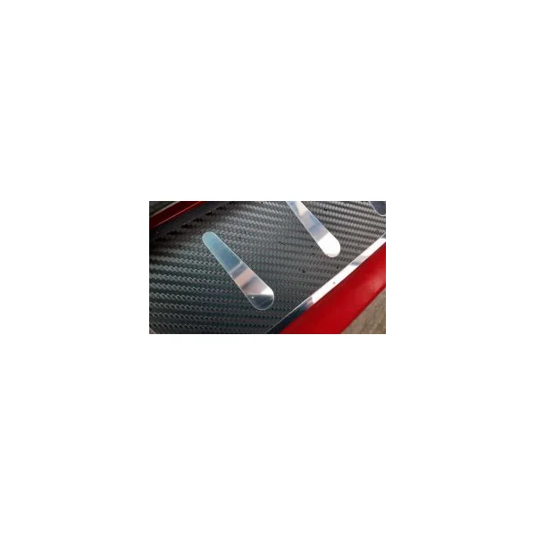 Duster I (2010-2017) - Boot entry guard DELUXE Chrome & Carbon