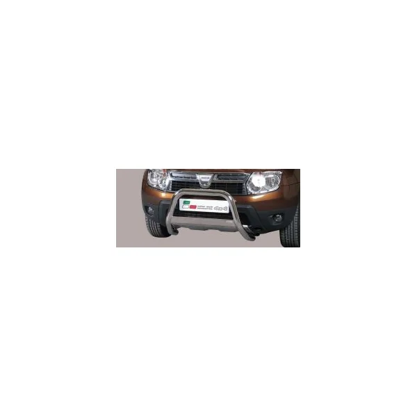 Duster I (2010-2017) - Premium Front Bullbar 63 mm - Certificate of EU Homologation for road use (CEE)