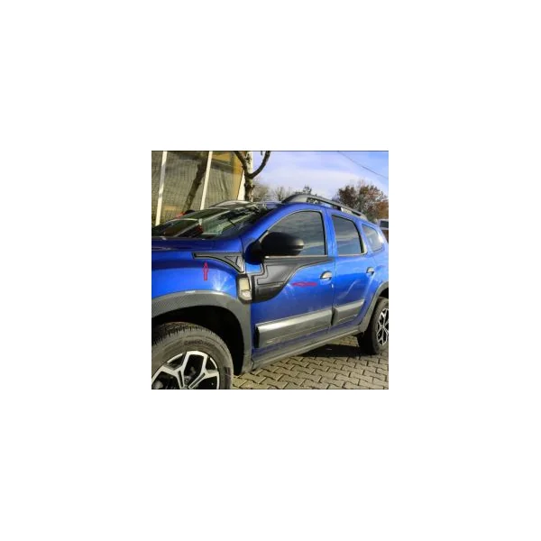 Duster II (2018-2024) - Front doors protection mouldings ornaments set