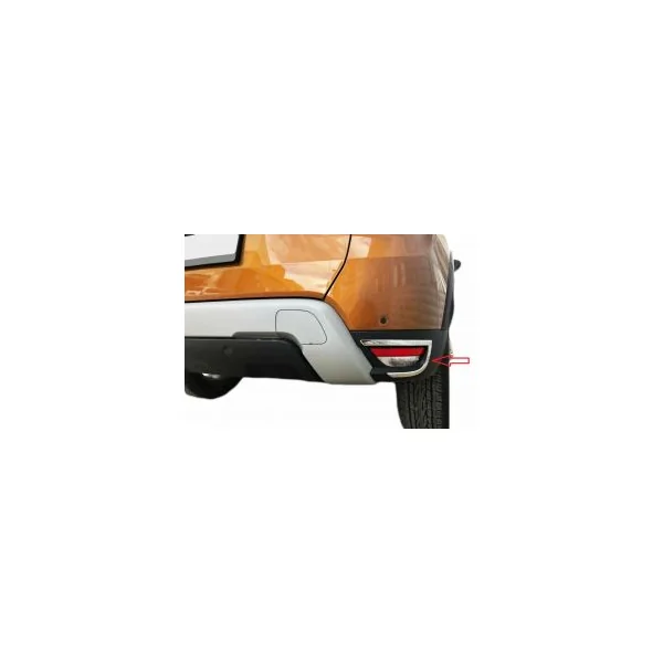 Duster II (2018-2024) - Rear bumper reflector Chrome trims