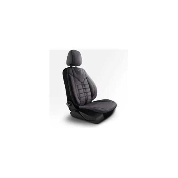 Duster II (2018-2024) - Seat covers Toronto Fumé - tailor made for Duster and compatible with side armrest