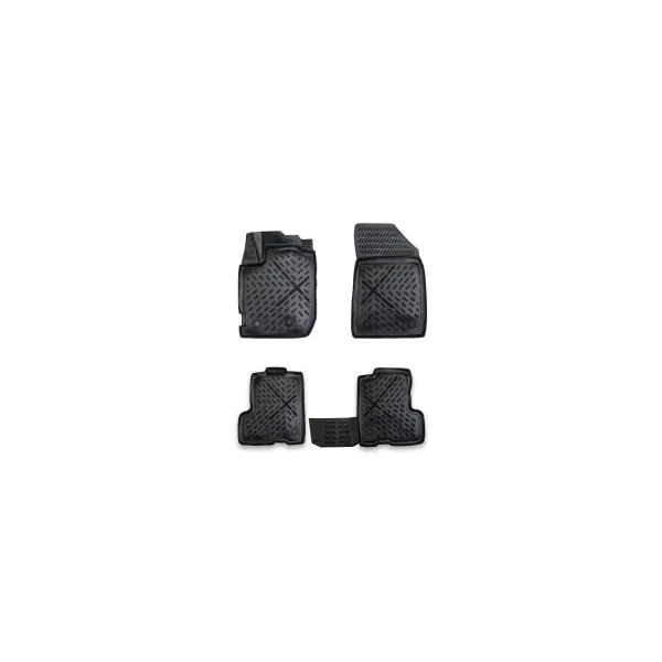 Duster II (2021-2024) - Rubber Mats with high edges