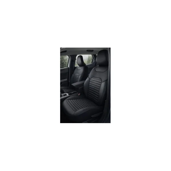Duster III (2024-2026) - Seat covers Premium Leather Black Edition - tailor made for Duster 3