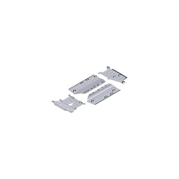 Duster III (2024-) / Bigster (2025-) - REDUST Aluminum Skid Plate Pack - 2WD - Silver