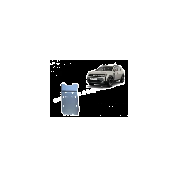 Duster III (2024-present) - 4 mm aluminium shield for differential for Duster III 4x4
