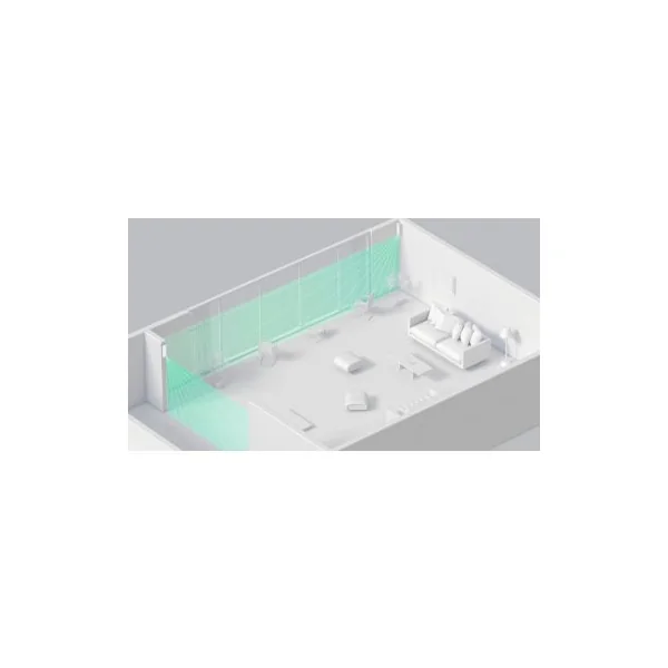 Détecteur de mouvement rideau MotionProtect Curtain AJAX blanc