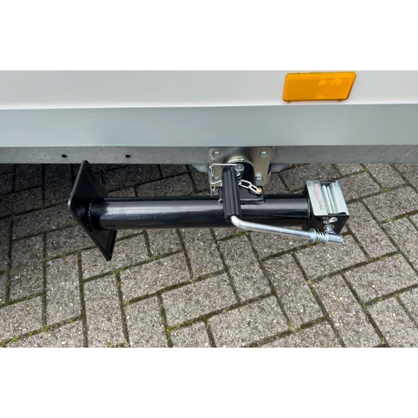 Ensemble de deux pieds de support inclinables et déployables - 43-73 cm - 2000 kg - avec bride