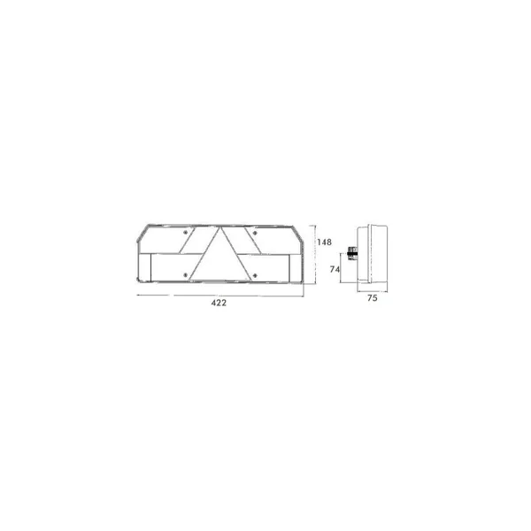 EUROPOINT I DROITE ASPÖCK - 25-5400-501 - 7P ASS2 - 12/24V