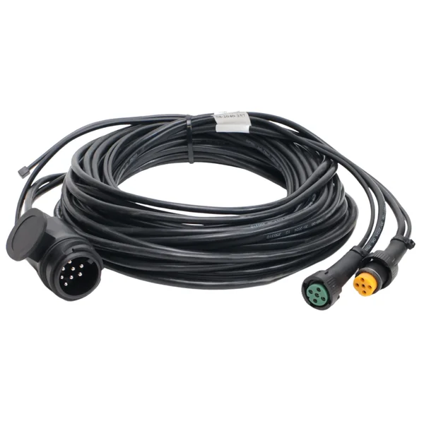 Faisceau de câble Aspöck - 7 mètres - 13 broches - 2x connecteur 5 broches - y compris dérivations de 4,7 mètres