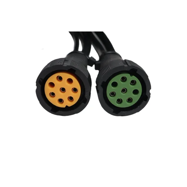 Faisceau de câble Aspöck - 8,4 mètres - 13 broches - 2x connecteur 8 broches - Plug & Play - inclus feux de position