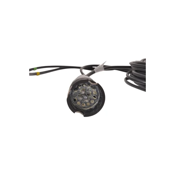 Faisceau de câble Aspöck - 9 mètres - 13 broches - étanche - 2x connecteur ASS2 7 broches - dérivations de 650 cm