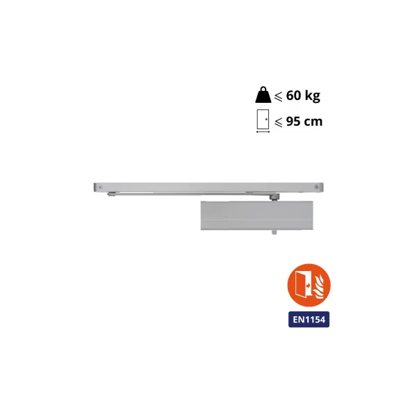 Ferme porte glissiere Abus AC7303