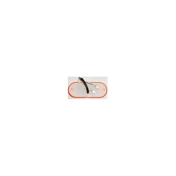 FEU A LED ORANGE JOKON 24V AVEC CABLE 165 MM
