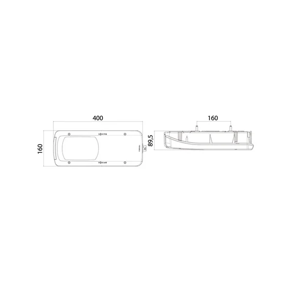 FEU ARRIERE DROIT VIGNAL LC8 CONNECTEUR LATERAL HDSCS