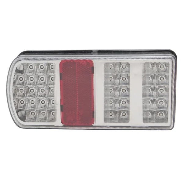 Feu arrière de remorque - Cantonal LED - gauche - 228x106x55 mm - raccordement par fils libres - toutes fonctions
