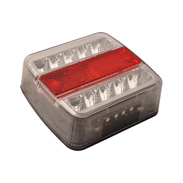 Feu arrière de remorque - Cantonal LED - gauche/droite - 4 fonctions - 105x98x35 mm - connecteur 5 broches baïonnette