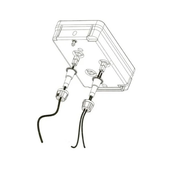 Feu arrière de remorque - Radex 2900 - gauche - 180x240x60 mm - montage vertical - connecteur 5 broches baïonnette