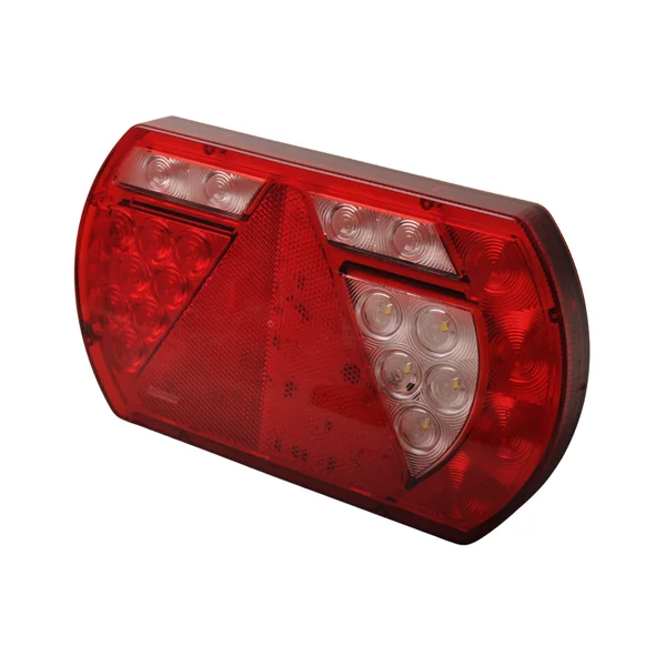 Feu arrière droit 236x140x24,3 mm - extra fin - facile à connecter avec les connecteurs Aspöck