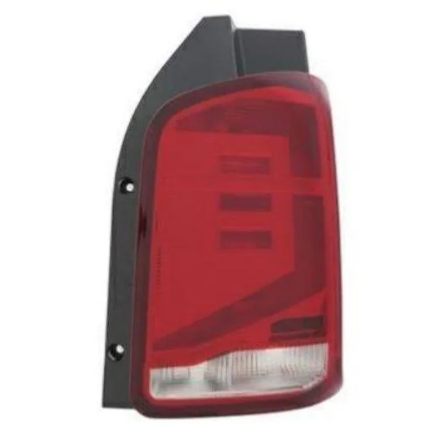 Feu arrière droit à LED pour VOLKSWAGEN TRANSPORTER T6.1 phase 2, depuis 2019, blanc et rouge, Mod. 2 portes, Mod. MULTIVAN-CARAVELLE, Neuf