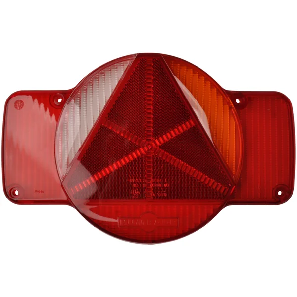 Feu arrière Humbaur en verre dépoli - droit - 247x156 mm - montage horizontal