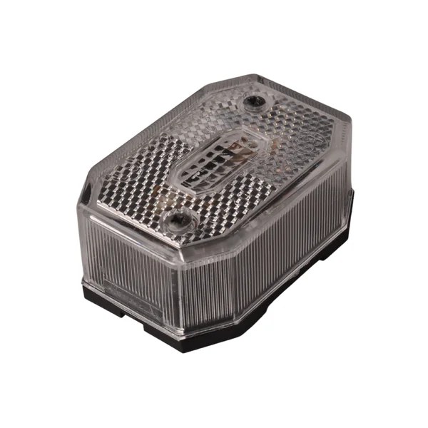 Feu de gabarit blanche Aspock Flexipoint avec connecteur DC direct
