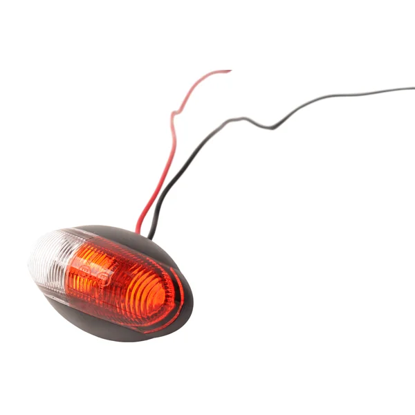 Feu de gabarit design rouge/blanc LED sur support