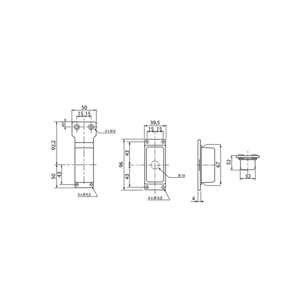 Feu de position Rouge VIGNAL - FE87 - 187730 - 12V/24V