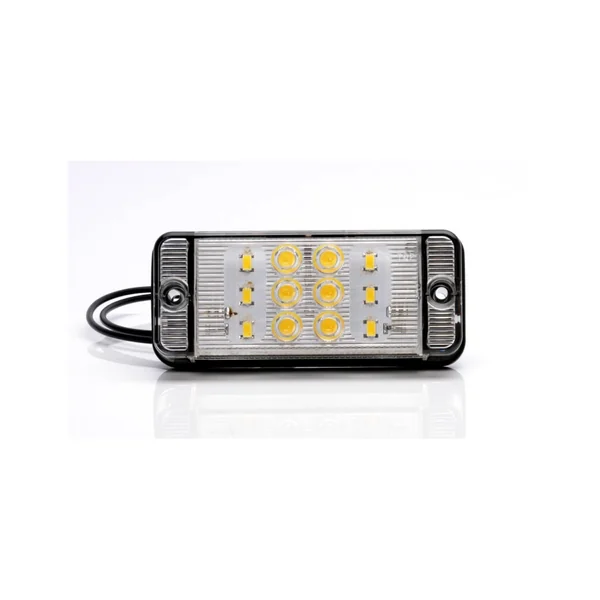 Feu de recul 12 led 12/24v 107 x 45 x 25 mm