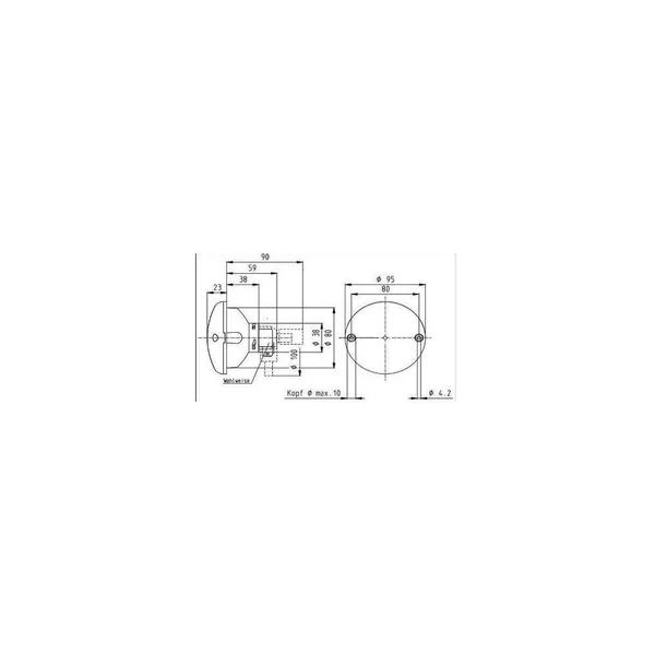 FEU DE RECUL ROND JOKON SERIE 710