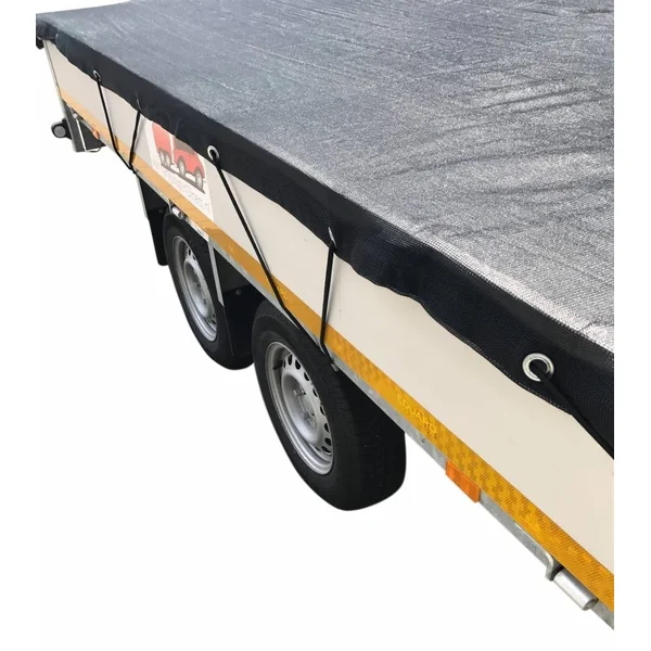 Filet de remorque - 530x230 cm - élastique tout autour - résistant aux UV - fin maillé
